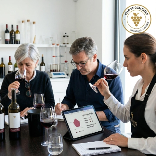 Selo de Qualidade - Avaliação de Sommeliers